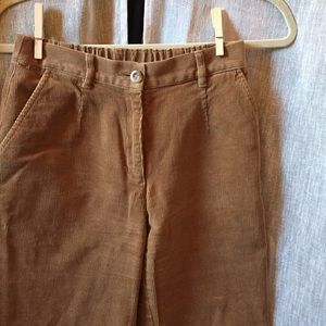 Vintage LL Bean High-Waisted Corduroy Pants